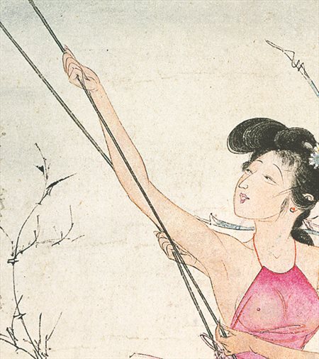元宝山-胡也佛的仕女画和最知名的金瓶梅秘戏图